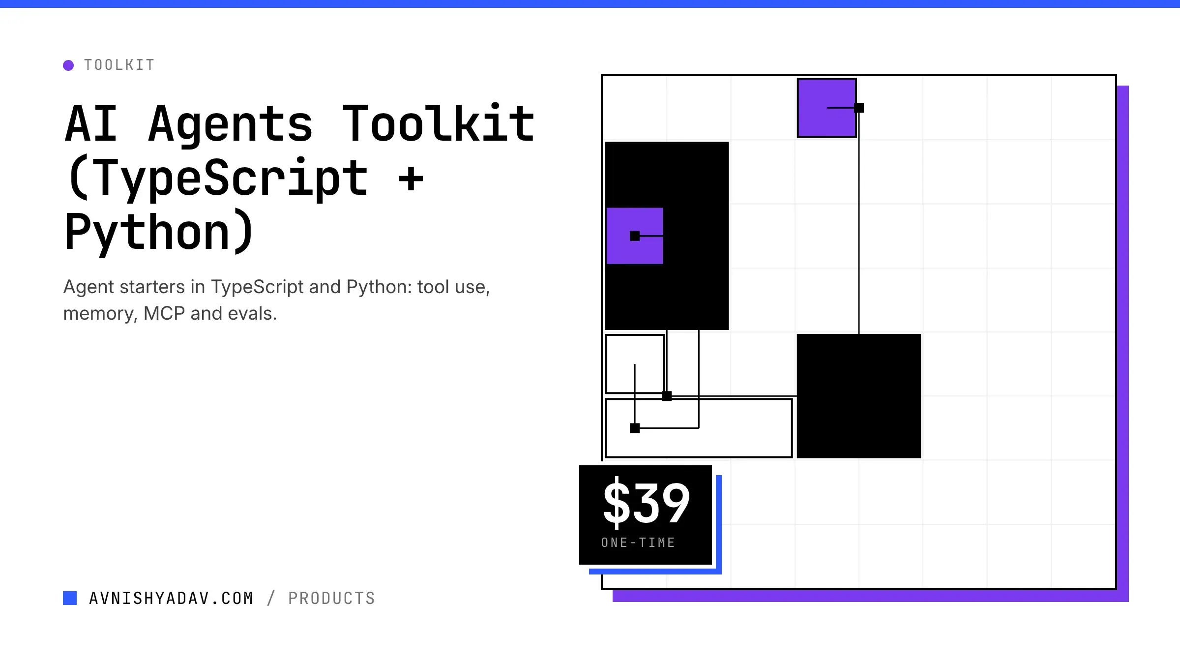 AI Agents Toolkit (TypeScript + Python)